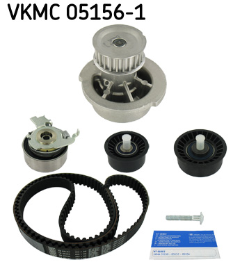 SKF VKMC 05156-1 Pompa acqua + Kit cinghie dentate